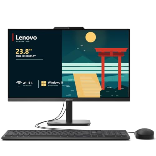 Image of Lenovo IdeaCentre 24 Intel 4-Core All-in-One Desktop Computer 32GB 4TB