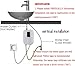 Generic Tankless Water Heater Electric, Instant Hot Water Heater Under Sink, 3000W 110V On Demand Mini Water Heater for RV Kitchen Bathroom, White