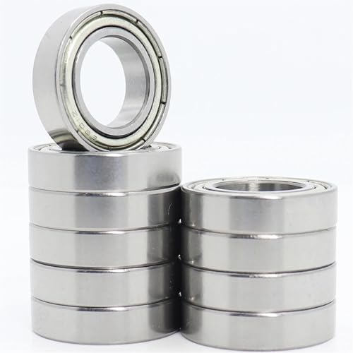 Roulements à billes 6801ZZ 12x21x5 mm en acier haute précision de série 61801Z