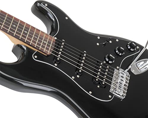 Rocktile Pro ST60-BK guitare électrique - Les Beatles, Paul McCartney, John Lennon, RIngo Starr, George Harrison Rocktile Pro ST60-BK guitare électrique – Image 7