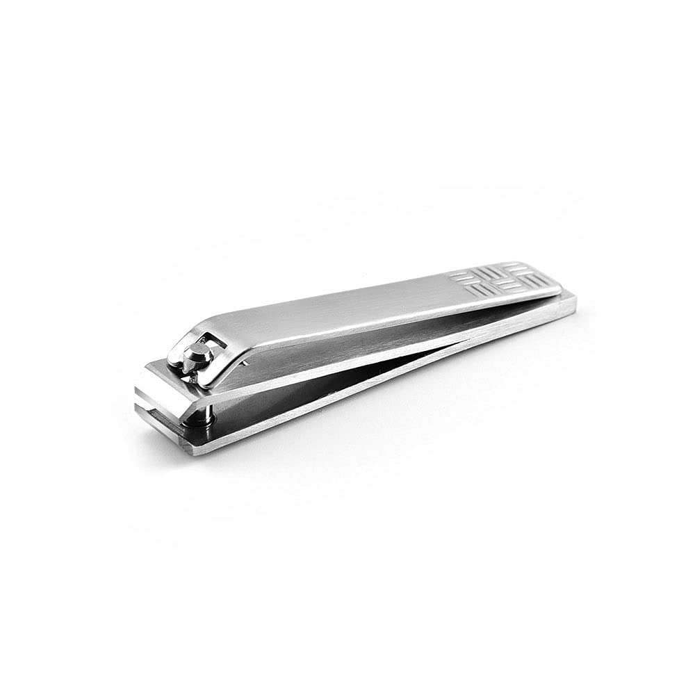 XIANGFAZJD Nagelschere 1 stück Edelstahl Nagelschnipper, Nagelschneidemaschine, professioneller Nagelschneider, Zehennagelschnipper Nagelwerkzeuge (Color : Silver, Size : Small)