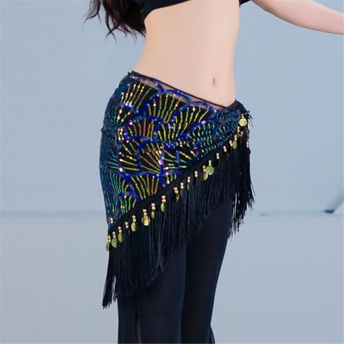Ceinture dynamique à franges pour mouvements de danse fluides