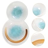 COLLBATH Verbundene -kind-schüssel Grillplatte Gewürze Servergeschirr Vorspeise Gericht...