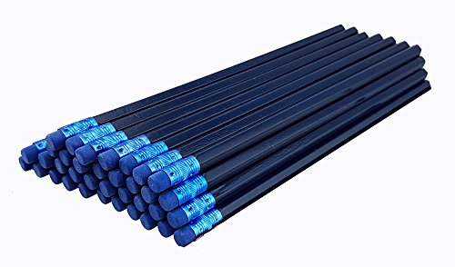 Lápices EZPENCILS HB No. 2 Azul Paquete x36 miniatura 1
