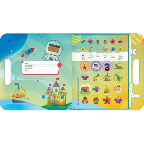 Tilibra - Cartilha de Atividades Maleta Aprender a Desenhar Aprender, Brincar e Colorir 8 Folhas