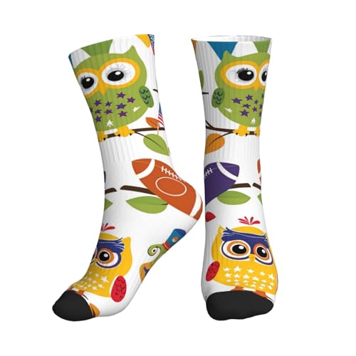 Generic - Chaussettes de football pour homme et femme - Motif drapeau américain - Respirantes - Pour la course à pied, la marche, la salle de sport - Avec soutien rembourré de la voûte plantaire