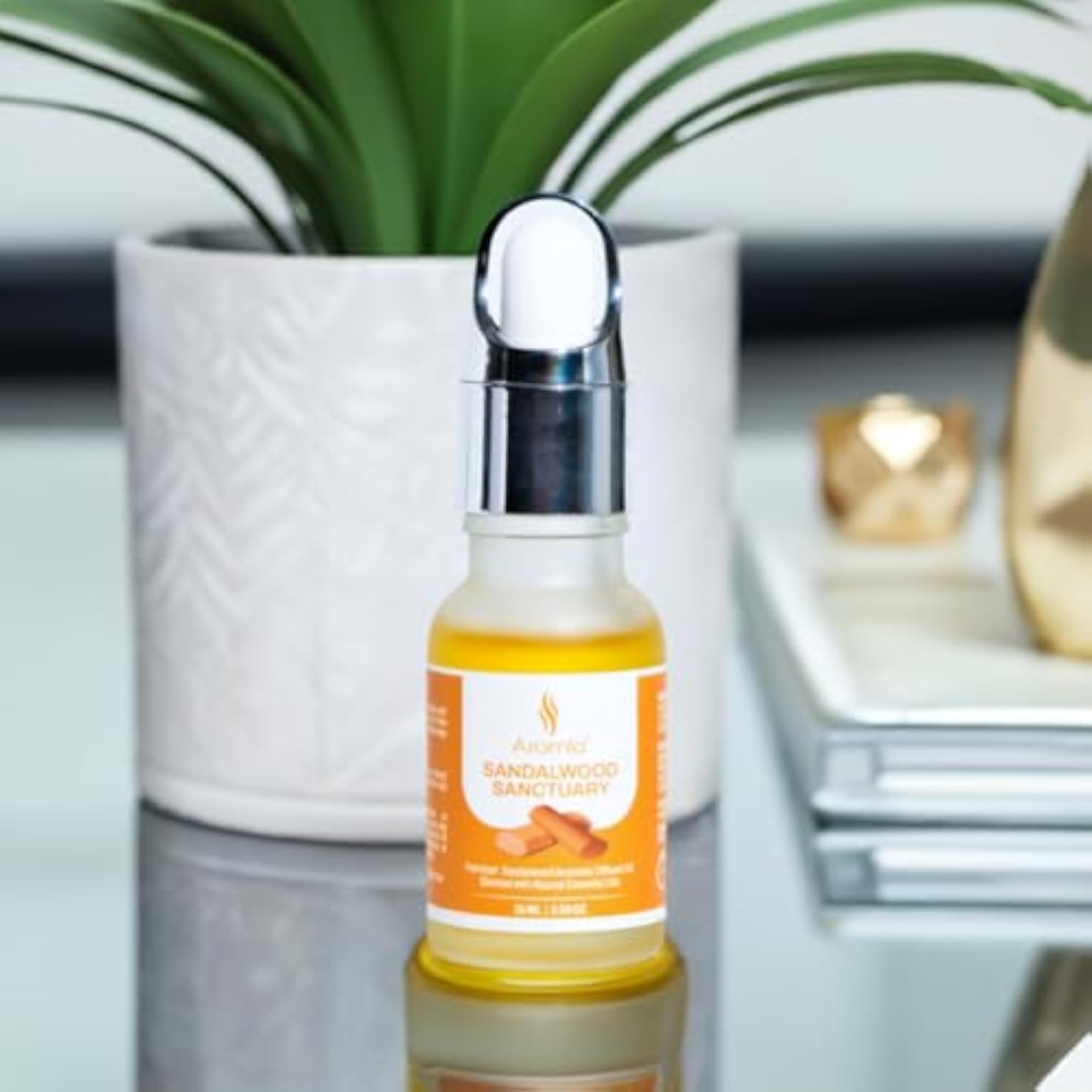 Aromla Sandalwood Sanctuary Natural Essential Blended Aromatic Diffuser Oil