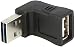 Produktbild Delock Adapter Easy USB 2.0-A Stecker > USB 2.0-A Buchse gewinkelt Oben/unten