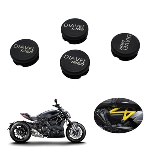 Modified Motorcycle Frame Plugs Frame Plugs Powder Plugs Compatible with Ducati X Diavel S 1260S