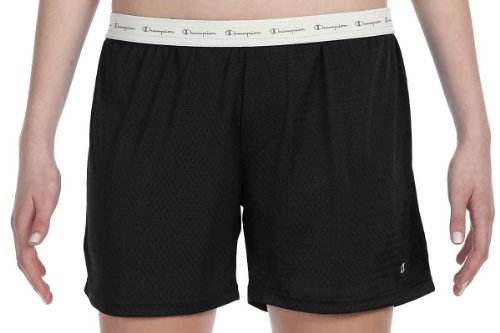 Women's Active 5' Mesh Short,Black,Medium
