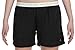 Women's Active 5' Mesh Short,Black,Medium