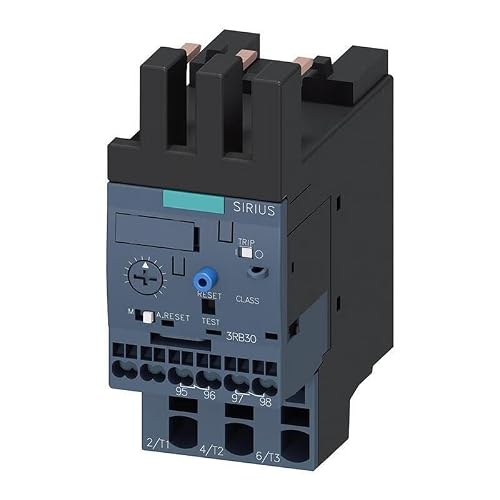 PIHWGUVD Overload Relay 6-25A Size S0 Class 10E contactor Accessory Main Circuit: Spring Type Terminal Auxiliary