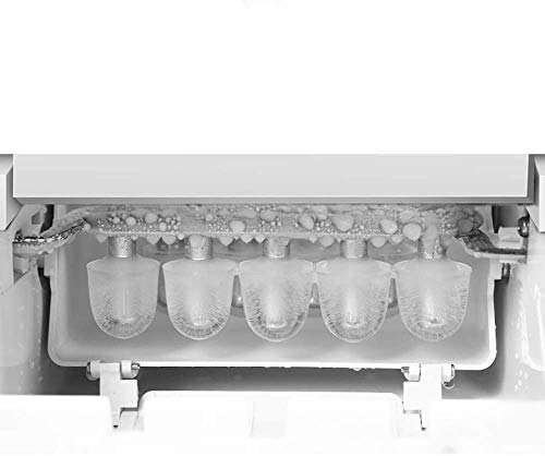 MHGD Eismaschine, Arbeitsplatte, 7-9 Minuten schnelles EIS, kompakte und leichte Eismaschine, unabhängige automatische… – Bild 5