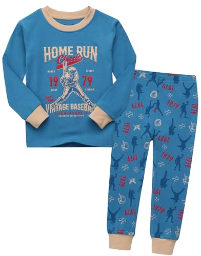 Image of VAENAIT BABY 12Months-12Years Toddler Kids Junior Boys Car Train Fireman Snug fit Sleepwear Pjs Set