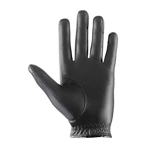 Uvex Sumair Horse Riding Gloves For Women & Men, Black, 7.5 - Stretchable, Breathable & With Touchscreen Capability #TOP1
