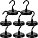 150LBS Magnetic Hooks（4 Pack） Strong Hold Hooks Neodymium Magnetic Hooks D42 Heavy Duty Magnets