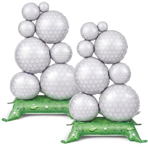 Soulchen 2 Pcs 3.5 ft Golf Balloons for Party Decor