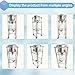 HayWHNKN 50L Vacuum Suction Filter Filtration System, Split Type Stainless Steel Buchner Funnel & Boro 3.3 Glass Collection Bottle with PTFE Drain Valve, 4 Casters for Lab Chemical Industrial Use
