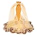 BARWA Pink Wedding Dress Evening Party Princess Pink Gown Dress for 11.5 Inch Girl Doll Xmas Gift