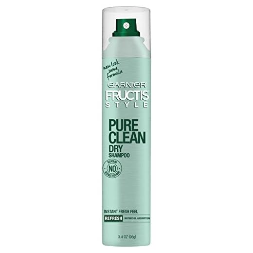 Garnier Pure Clean Dry Shampoo, 3.4 oz.