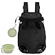 Katzentasche, Tragerucksack Katze, Faltbare Katzenrucksack, Katzentragerucksack, Hunderucksack, Haustier Rucksack bis 6kg für Klein Hunde Katzen Welpen