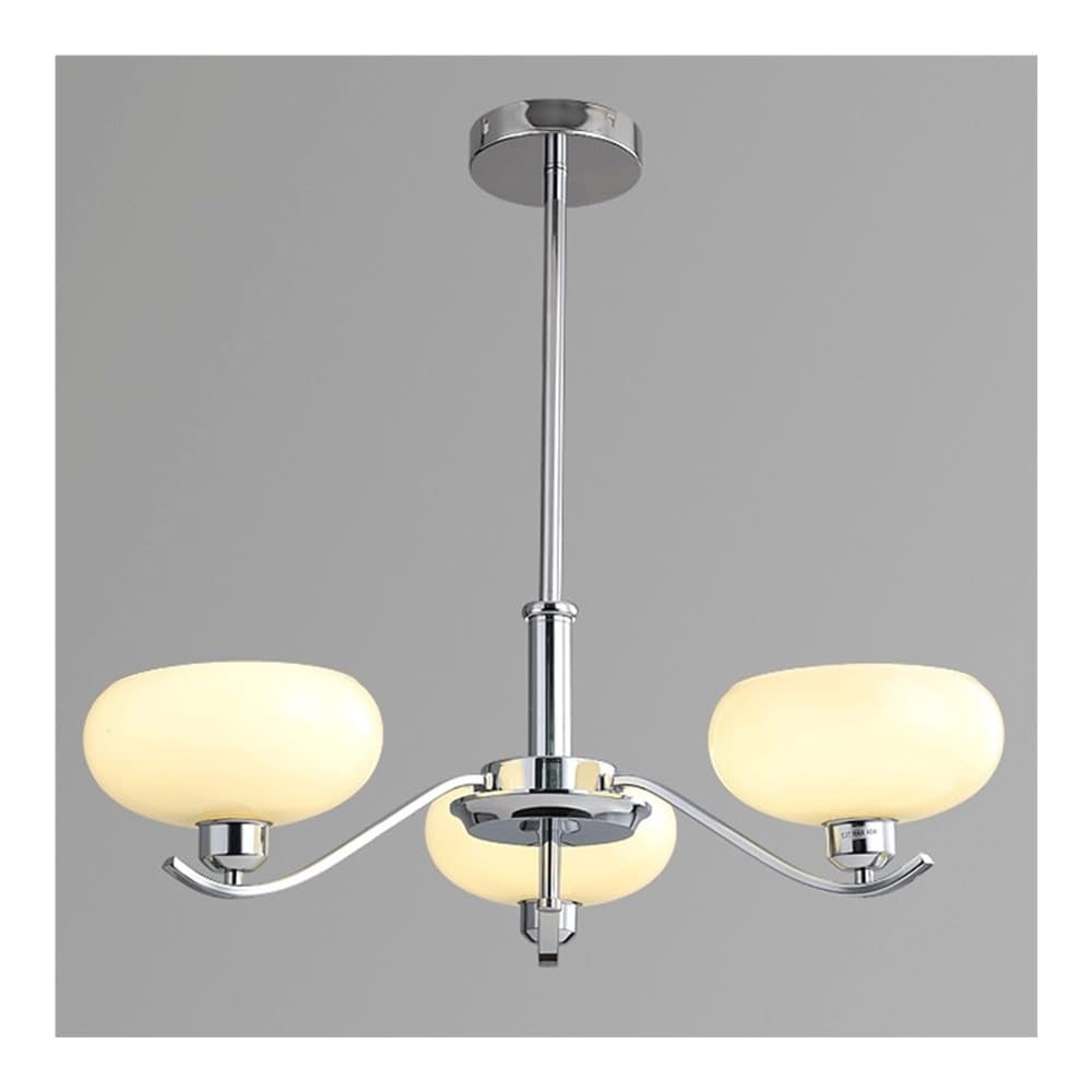 Lustre vintage de ferme et luminaire suspendu réglable E27 verre