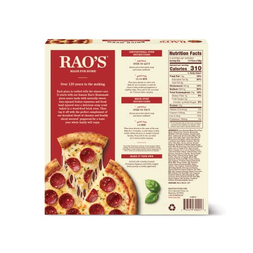 Rao'S 0747479300216 Made For Home Frozen Pizza thumb #2