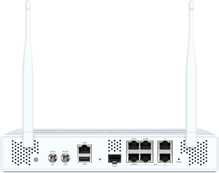 Sophos XGS 108W (Gen2) Rear View ak pò yo