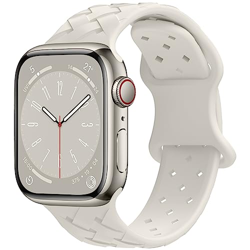 JXRICH For Apple Watch �o���h �A�b�v���E�H�b�` �o���h�G�R�Ȓ|�҂݃V���R������41mm 40mm 38mm �����Ղ邤������ �V���R�������x���g �h�� �h�� �ʋC�����悭���K �ϏՌ�9 8 7 6 5 4 3 2 1 SE SE2��