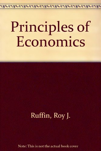 Principles of Economics 0673465918 Book Cover