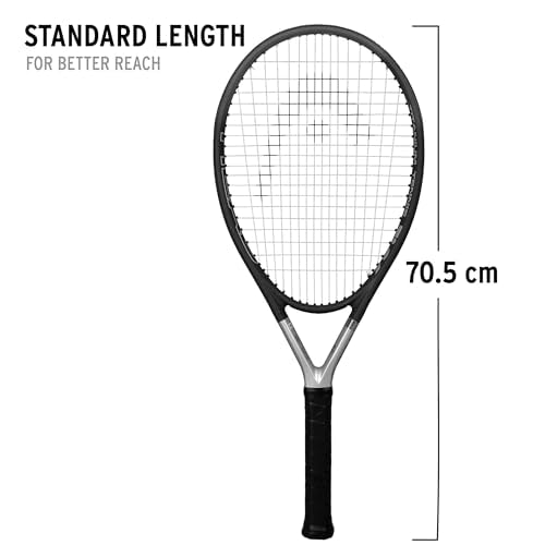 HEAD Ti S6 Tennis Racket, 4 1/4" Grip | Pre-Strung with Synthetic Gut 16G String - Image 6