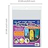 Grafix KSF6-CIJ - Shrink Film, Printable, Clear Inkjet, 8.5" x 11", 6 ...