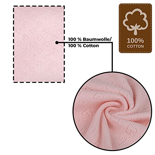 SAMILY Mädchen Unterwäsche Set 10er Pack | 5 Unterhemden + 5 Boxershorts – 100% Baumwolle, bequem & atmungsaktiv – Größe 122/128 (7–8 Jahre)