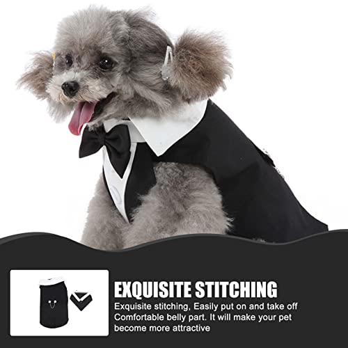 Costume pour chien ajustable vêtement formel chiot confortable - 3