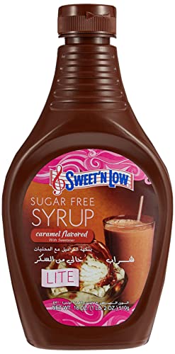 SweetN Low SWEET N Sugar Free Syrup Caramel Flavoured 510g