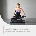 FF Finer Form 5-in-1 Weight Bench, Adjustable & Foldable for Bench Press, Strength Training and Full Body Workout, Perfect for Dumbbell Sets or an Adjustable Dumbbell Set in Your Home Gym - Image 4