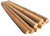 Trustleaf 16mm x 600mm Birch Hardwood Wooden Craft Sticks/Dowels - Seconds - Pack of 5 Dowels - Image 2