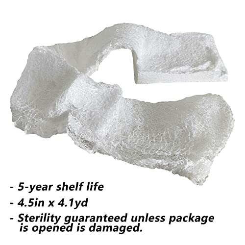 Image of RHINO RESCUE Sterile Compressed Gauze for Emergency Wound Dressing, First Aid and Trauma Kit, 12 Pack