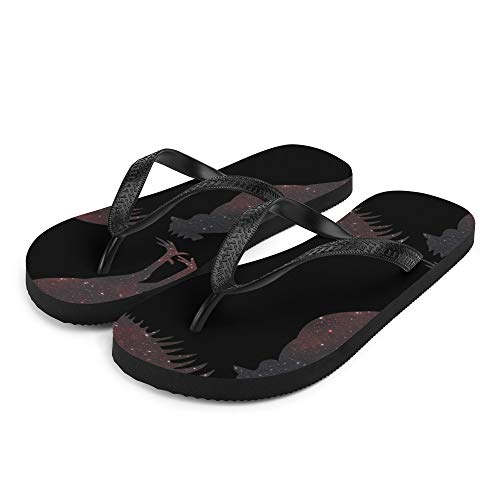 Rooster Bird Farm Animal (378) Flip-Flops2