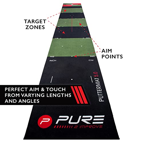 Putting Matte Pure2Improve Golf Puttingmatte 300 x 66 cm