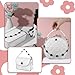 Ymapinc 2PCS Bag Chains for Handbags, Purse Chain Black Flower Crossbody Chain Bag Charms for Handbags Lobster Clasp Fastenings at Both Ends for DIY Metal Shoulder Cross Body Bag Hand Bag （36cm