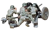 4 Figuren Tamiya 300035035 - 1:35 WWII Deutsche Pak 35/36 mit Figuren (4), Panzerabwehrkanone, 3.7cm