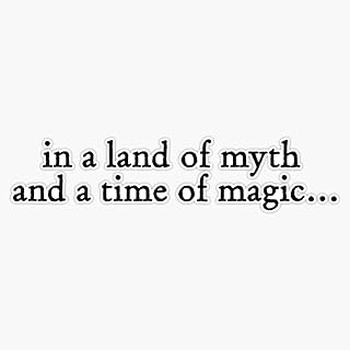 BBC Merlin Quote Bumper Sticker Vinyl Decal 5 inches