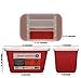 Sharps Container 1 Gallon - Plus Vakly Biohazard Disposal Guide (1 Pack)