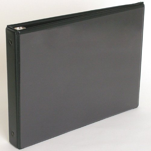 StoreSMART - Flip Chart Easel Presentation Binder - Portrait/Vertical - Black - VH430