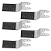 5Pcs Universal Oscillating Multitool Set for Wood Plastic Cutting with Strong Compatibility for Most Tools (34mm bimetal Saw Blade)