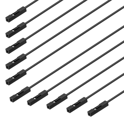 GELRHONR 10 cables jumper hembra a triple hembra 3 pines miniatura 5