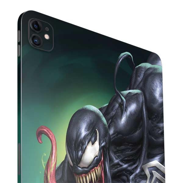 Skinit Decal Tablet Skin Compatible with iPad Pro 12.9in (2021) - Officially Licensed Marvel Venom Symbiote Design