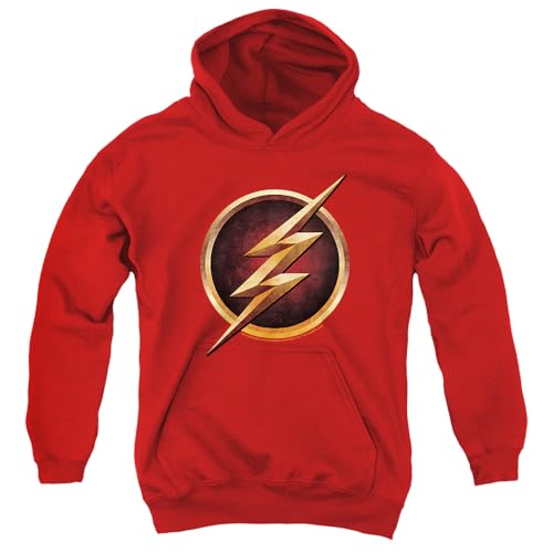 Popfunk The Flash TV Series Logo Kids Youth Pullover Hoodie & tickers (Medium)