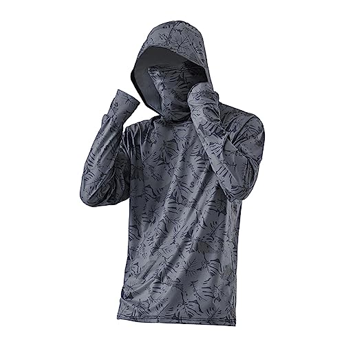 Veste de protection solaire homme pour la pêche et le camping en plein air